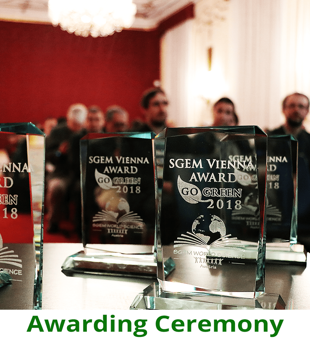SGEM Vienna 2018- Closing Awarding Ceremony