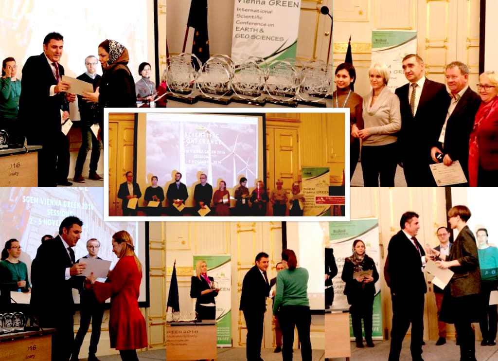 SGEM Vienna GREEN award presentations from the 2016 conference