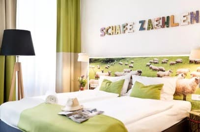 Guest room at Boutiquehotel Stadthalle in Vienna